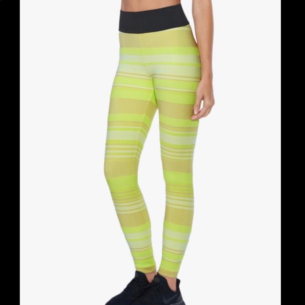 Koral Envy Leggings in lime